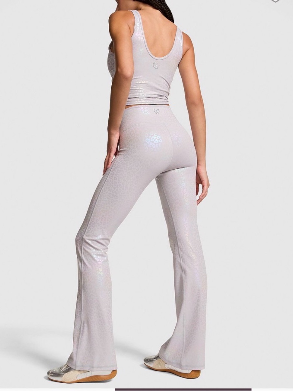 Pink Flare Leggings